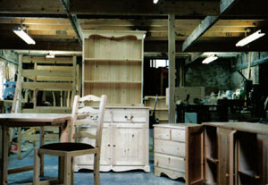 Pitmedden Furniture Workshop's extensive repair and restoration facilities.