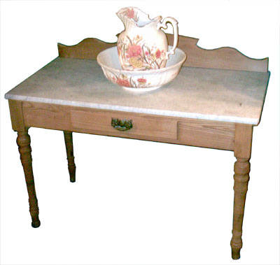 Pine Marble Washstand